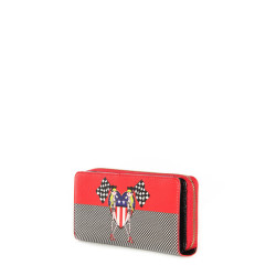 Wallet Moschino Love red